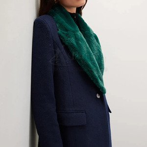 Recién llegado, abrigo largo de piel sintética, ropa de calle, abrigo largo de piel sintética para mujer de peso pesado de calidad Premium - Product Image 6