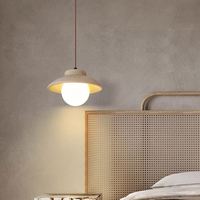 Lampes suspendues LED réglables en hauteur de style scandinave en pierre de grotte jaune de haute qualité, commande par application à distance, garantie de 3 ans, cuisine