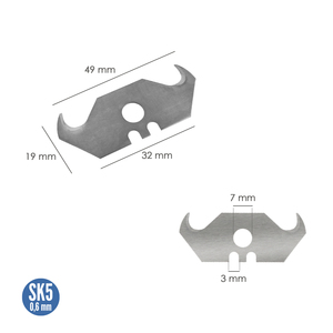 Dispenser di lame a gancio (confezione da 10 fogli) - Product Image 2