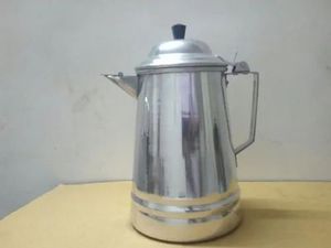 Home Classic Aluminium Milk Jug Light weight Aluminum Easy Pouring Round Silver Design Home Kitchen Use Durable - Product Image 5