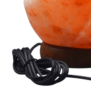 Lampe au sel de l'Himalaya USB naturel rose cristal de roche lumière purificateur d'air lampe de nuit pour la relaxation - Product Image 3