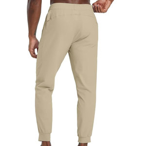 Pantalones de Lona Rectos con Cintura Elástica para Hombre, Pantalones Casuales Deportivos Transpirables y Ecológicos para Otoño - Product Image 2