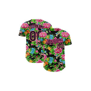 Nueva Camiseta de Béisbol 100% Poliéster Sublimado, Venta Caliente, Logotipo Personalizado, Alta Calidad, Precio Razonable - Product Image 2