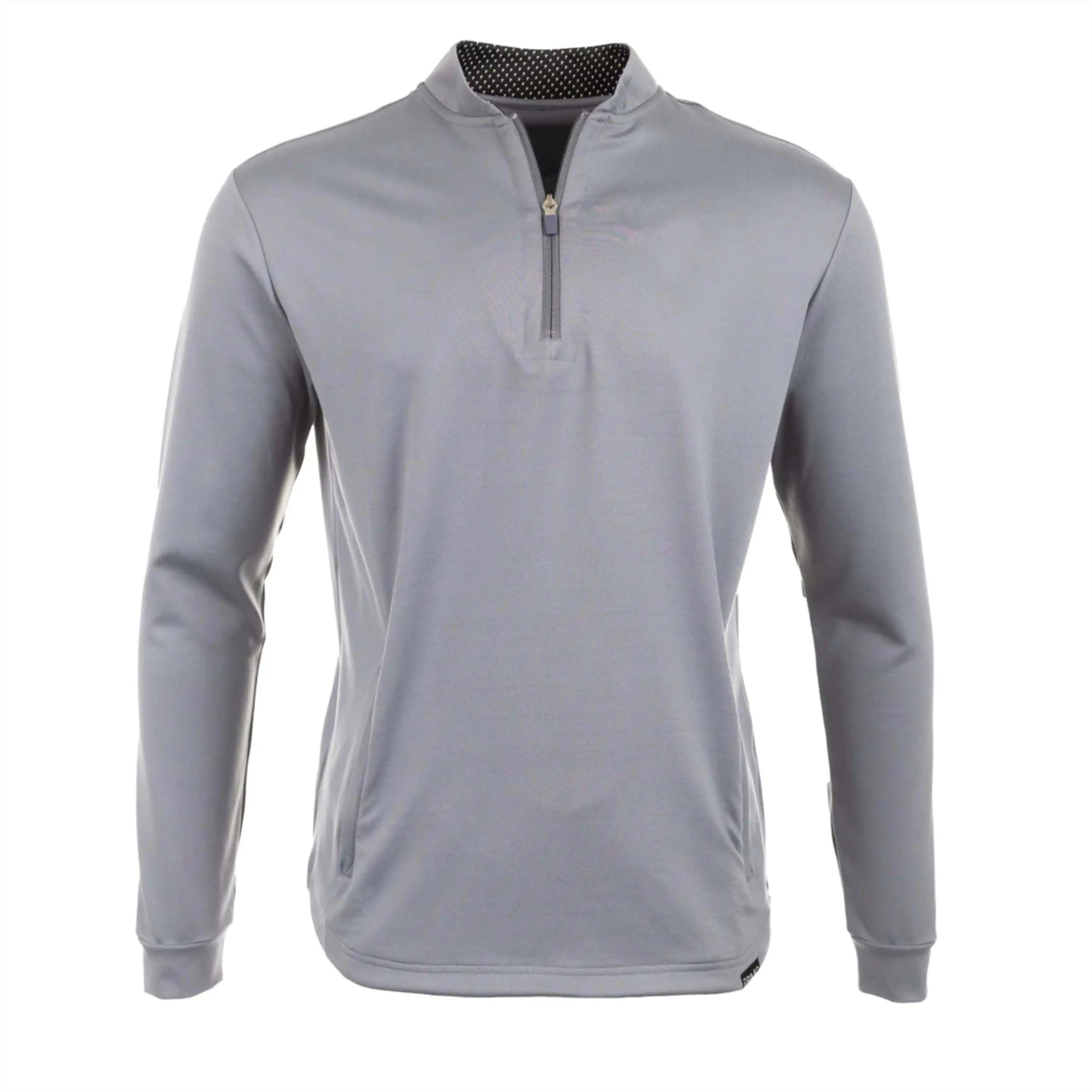Lange Mouw Sweatshirts Heren Running Fitness Compressie Tshirt Elastische Sneldrogende Sport 1/4 Rits Gym Outdoor Training Shirts
