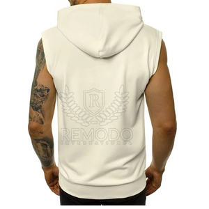 Sudaderas con capucha sin mangas de entrenamiento para hombres Muscle Fitness Gym Bodybuilding sudaderas con capucha sin mangas para hombres 2025 - Product Image 6