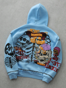 Sweat à capuche d'hiver lourd personnalisé de fabricant pakistanais de meilleure qualité pour hommes mode vente en gros sweats à capuche fabriqués au Pakistan pour hommes - Product Image 4