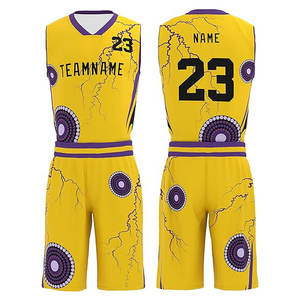 Uniforme de Baloncesto de Secado Rápido y Económico, Ropa Deportiva Personalizada para Equipos, Uniforme de Baloncesto Masculino de Alta Calidad - Product Image 1