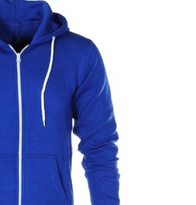 Sweats à capuche pour hommes de luxe en gros, couleurs personnalisées, tissu en molleton 100% coton, fermeture éclair noire, toutes les tailles disponibles, utilisation hivernale - Product Image 6