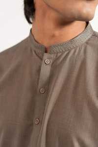 Nouveau 2025 Shalwar Kameez pour mariage couleur unique porter de beaux costumes de créateur Kurta Shalwar Designs pour hommes - Product Image 3