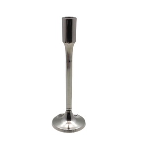 Bougeoir en aluminium de conception fantaisie Nickel fini pour le bougeoir de décoration d'éclairage de Noël fait à la main en vrac - Product Image 1