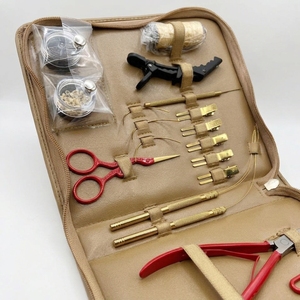 Kit Profesional de Pinzas para Extensiones de Cabello, Herramientas de Acero Inoxidable para Instalación y Remoción de Microenlaces y Clips, Personalización de Marca - Product Image 2
