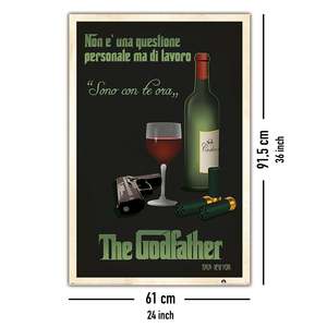 Der Pate Modern Style <b>Poster</b> 'I'm with You Now' Design Wall-Use Paper Weinflasche - Product Image 5