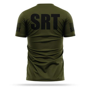 Camiseta personalizada con producto premium de servicio OEM con impresión Camiseta cómoda de rendimiento para hombre SRT de Venta caliente - Product Image 2