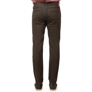 Pantalones chinos ajustados de alta calidad para hombre, pantalones de chándal informales y pantalones para correr en tela de lona al por mayor para las estaciones de invierno - Product Image 2
