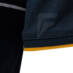 Polo à manches courtes pour hommes OEM, tissu en toile très vendu à des prix abordables à motif solide - Product Image 6