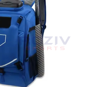 Sac à dos de baseball de haute qualité pour sports de plein air, personnalisé en polyester, unisexe, avec fermeture éclair et sangle d'épaule arquée - Product Image 2