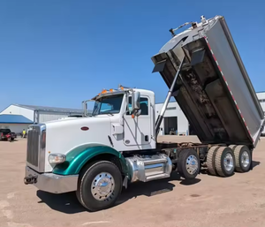 Camion benne d'occasion Peterbilt 367 Tri Axle 2018 - Transmission Ultrashift Plus AMT, benne de 18 pieds, PRÊT À EXPÉDIER DANS LE MONDE ENTIER avec GARANTIE - Product Image 3