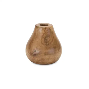 Jarrón de Piso de Madera Maciza Ecológico de Primera Calidad, Decoración Moderna para el Hogar para Flores y Botellas - Product Image 4