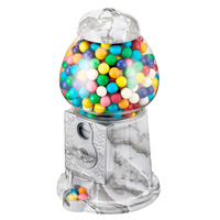 Distributeur de bonbons en alliage d'aluminium de 12 pouces Kwang Hsieh, texture pierre, à monnayeur, vente en gros, OEM