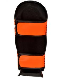 Protège-tibias de boxe professionnel personnalisé de haute qualité Protège-tibia Muay Thai en PU durable pour la protection - Product Image 2