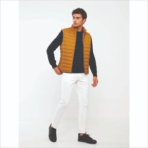 <b>Men's</b> Vest New High-End Quality <b>Waistcoat</b> Winter Thick Sleeveless Jacket Hot Sale Customize Custom Logo <b>Men</b> Puffer Vest - Product Image 3