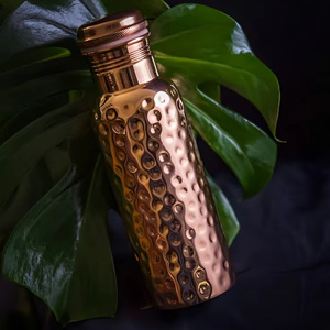 Botella ecológica a prueba de fugas de acero inoxidable Original de alta calidad de 1000ml para beber directamente para uso en la oficina salud Ayurvédica - Product Image 1