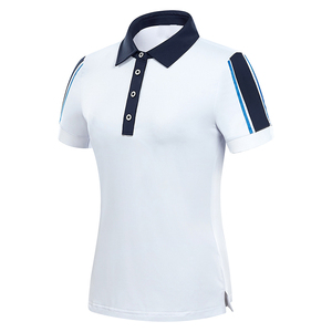 Polo de sport pour femme avec impression sérigraphique personnalisée, logo personnalisé, haute qualité, 100% coton, polo pour femme - Product Image 4