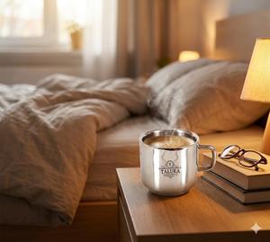 Wholesale Stainless Steel Travel Mug Home Office Restaurant Double Wall Stainless Steel <b>Coffee</b> Cup - Product Image 2