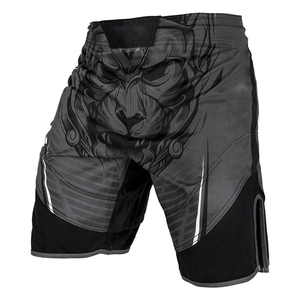 Pantalones cortos de MMA de diseño personalizado de alta calidad para artes marciales de boxeo Joggers casuales más vendidos servicio OEM antiarrugas teñido liso - Product Image 1