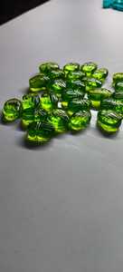 Piedras sueltas de cuarzo peridoto pulido 10x14mm, peridoto natural 10x14mm, gema de peridoto natural - Product Image 6