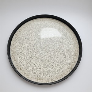 Plaque de charge flottante Iron Pearl Drift, motifs scintillants, design Art Déco, installation autocollante pour restaurants haut de gamme - Product Image 2