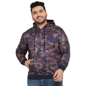 Sweat à capuche unisexe à sublimation, coupe confortable, longueur standard - 100% coton, léger pour l'hiver, imprimé / Nouveauté - Product Image 1