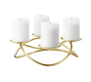 Bougeoir en cristal de luxe Accent de décoration de table glamour pour les dîners romantiques et le beau style intérieur - Product Image 5