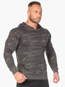 Sudadera con Capucha Gris Oscuro para Hombre, 100% Algodón, Gruesa, Felpa Francesa, Alta Calidad, Lisa, Estilo Urbano, Personalizable con Logotipo - Product Image 4