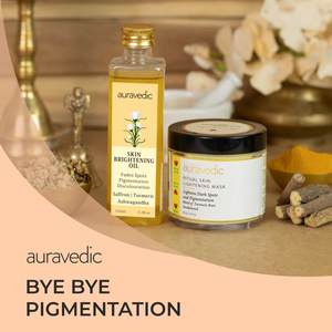 Kit de Soins Visage Végan à l'Hamamélis et Huiles Végétales d'Aloès pour Usage Domestique – Soin Anti-Pigmentation BYE BYE - Product Image 1