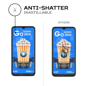 ฟิล์มกันรอยหน้าจอ ANTISHOCK สำหรับเทคโน สปาร์ค โก 2020 ฟิล์มป้องกันระดับพรีเมียมสำหรับจอแสดงผลของโทรศัพท์ - Product Image 5