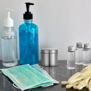 Medic Instrument Lot de 2 pots à pommade creux en acier inoxydable avec couvercle Conteneur manuel pour pansement en coton éponge - Product Image 4