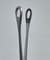 Éponge de Foerster de qualité supérieure avec mâchoires droites dentelées 240 mm/24 cm, instruments chirurgicaux hémostatiques en acier inoxydable