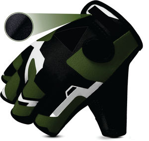 Nuevos guantes protectores de entrenamiento de gimnasio Guantes de fitness antideslizantes que absorben el sudor Guantes de medio dedo para entrenamiento de ciclismo - Product Image 1