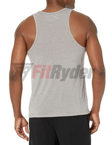 Débardeur de gym pour hommes, avec étiquette personnalisée, vente en gros, design professionnel, tricoté, décontracté, respirant, bon marché, service OEM - Product Image 2