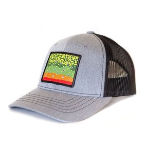 Hot Sale Trucker <b>Hats</b> 6-Panel Custom Woven Patch Logo Breathable Mesh Back Curved Brim Adjustable Closure High Quality <b>Caps</b> - Product Image 3
