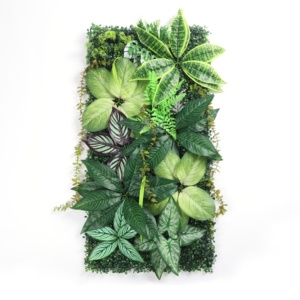 Panel dinding hutan hiperrealistis LONGSTAR dengan bunga bel merah muda dan daun berpola - Product Image 6