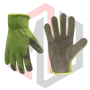 Gants de sécurité en cuir de vache pour le jardinage, la mécanique, la construction, les conducteurs, respirants, antidérapants, fonction écran tactile, antistatiques, 11 oz - Product Image 5