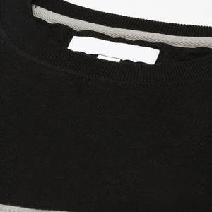 Vente en gros de sweatshirts à col rond pour hommes avec logo personnalisé brodé et motifs 3D en relief pour les styles de joueurs d'hiver - Product Image 5