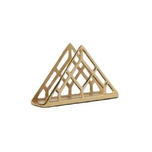 Elegant Triangle Wie Free-Standing <b>Magazine</b> Storage Rack Creative Handle Bookshelf Home Storage Metal Shelf Rack Display - Product Image 1