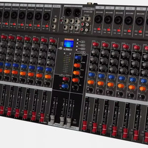 HY 16 canales DJ equipo mezclador de Audio 5 núcleos para Bluetooth USB placa de sonido consola instrumentos eléctricos - Product Image 1