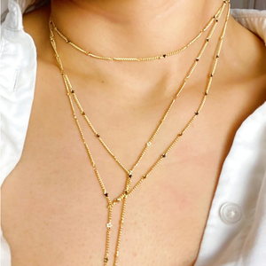 Collar en capas Gold Show Me the Ways, accesorio de moda - Product Image 2