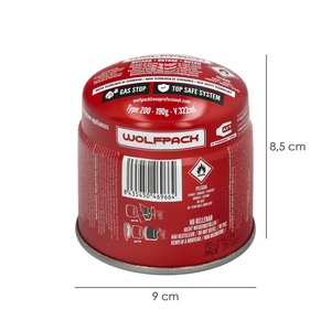 Gaskartusche 0,190 Kg CE EN417 - Product Image 2