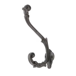 2 Cats Tail <b>Hooks</b> <b>Black</b> Cast Iron Wall <b>Hooks</b> Mounted Coat <b>Hook</b> for Home Farmhouse Coats Bags Hats Towels Use - Product Image 6