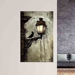 Impression sur toile : Paysage gothique au design élégant, toile encollée - Product Image 1